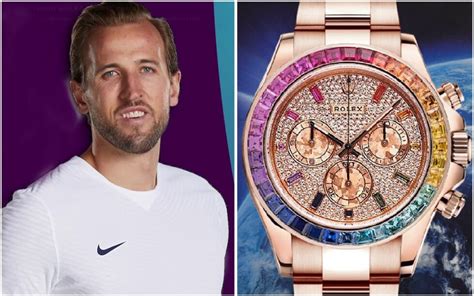 rainbow rolex harry kane|rolex rainbow watch.